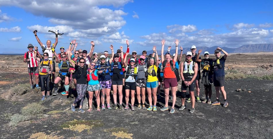 Ultraløpere på Lanzarote multiday training camp
