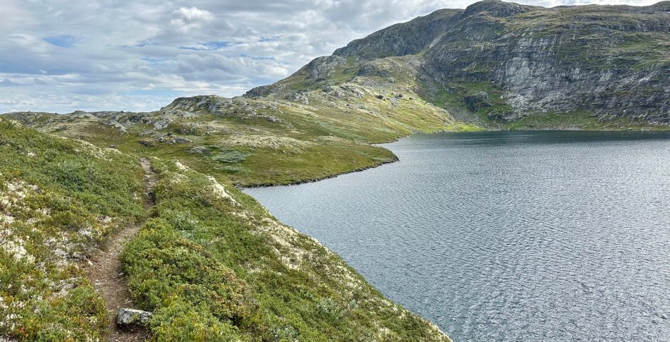 Fine løpestier i fjellterreng