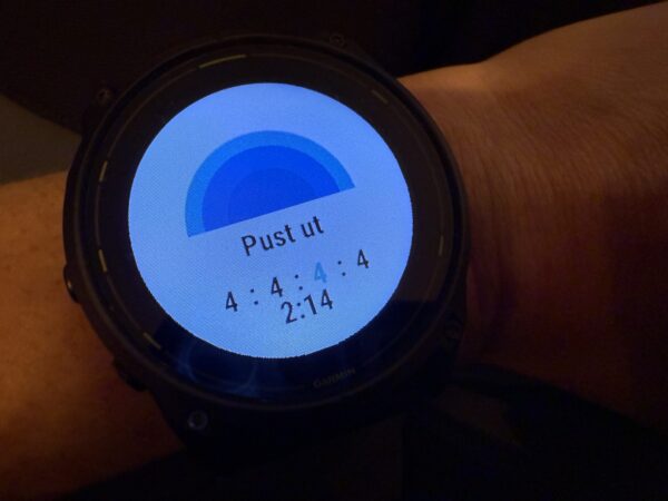 Garmin puste øvelse