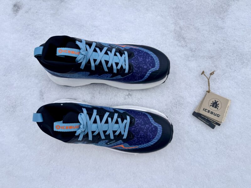 Icebug jarv Järv Gaiter Women's BUGrip GTX — IceBlue sett ovenfra