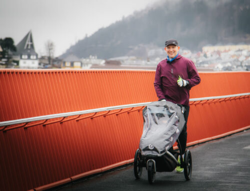 På trening med Martin: Mellom barnevogner og jakten på magiske sub3