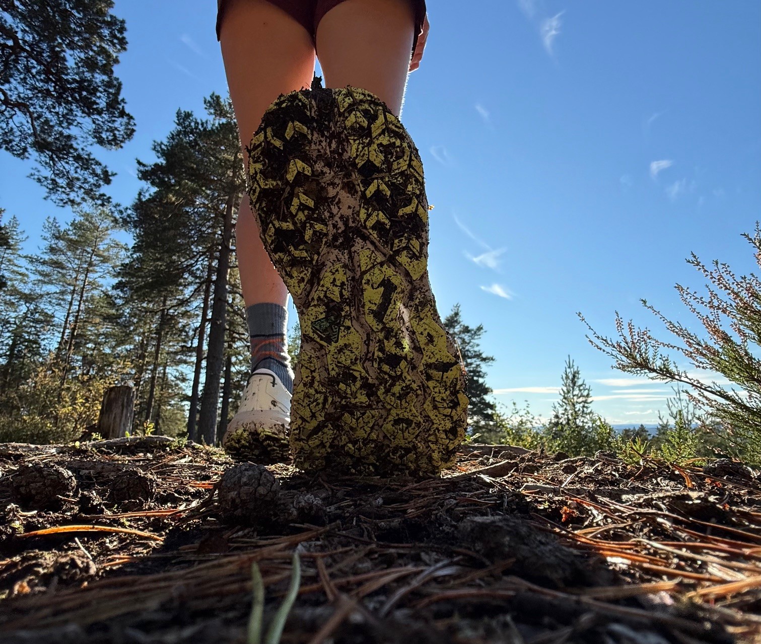 Brooks Cascadia 19 yttersåle i terrenget